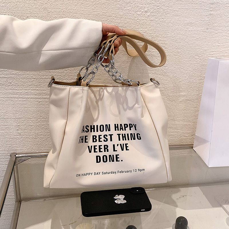 Onozo Dames Designer Grote Tote Handtas - Kaki