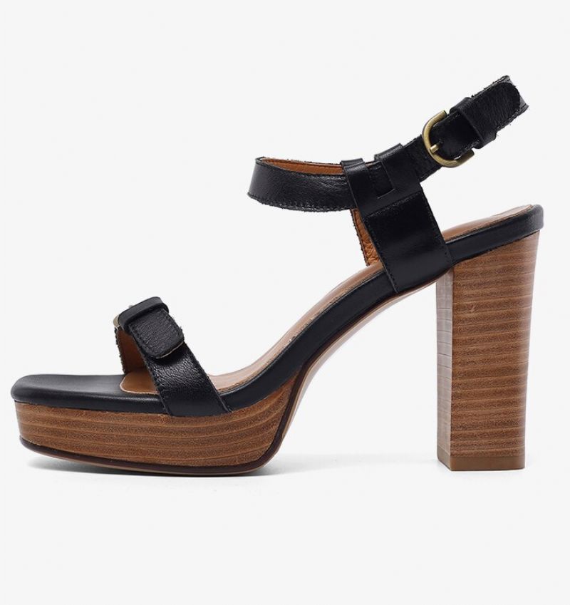 Opalo Dames Sandalen Schoenen - Bruin
