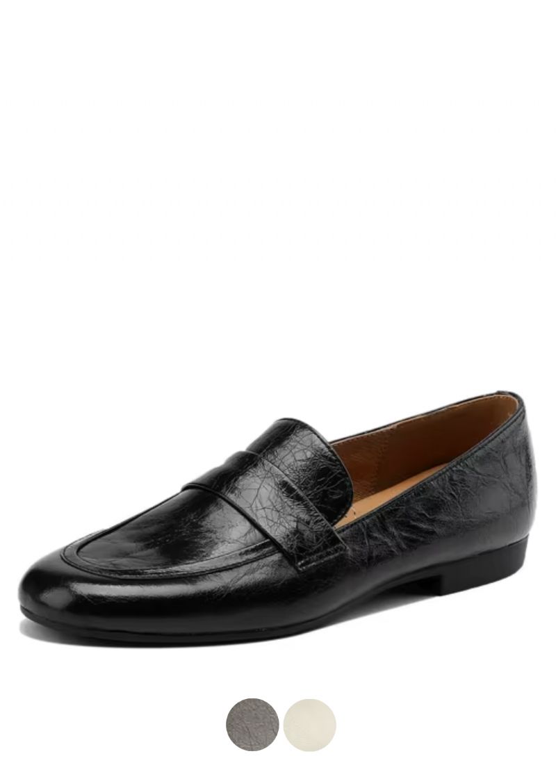 Oriana Dames Leren Casual Loafers