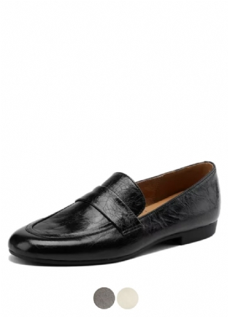 Oriana Dames Leren Casual Loafers