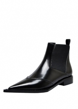 Oriana Dames Pointed Toe Black Boots