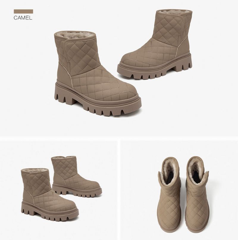 Oriana Dames Snowboots - Beige