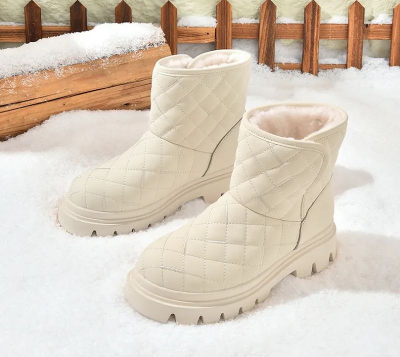 Oriana Dames Snowboots - Beige