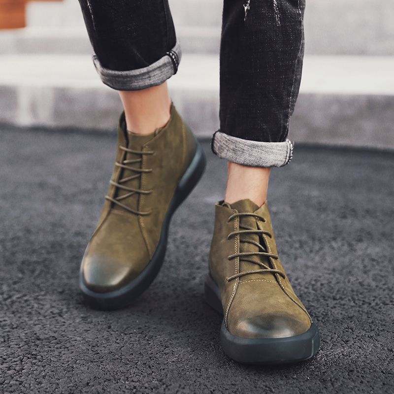 Oriol Heren Chukka Boots - Groen