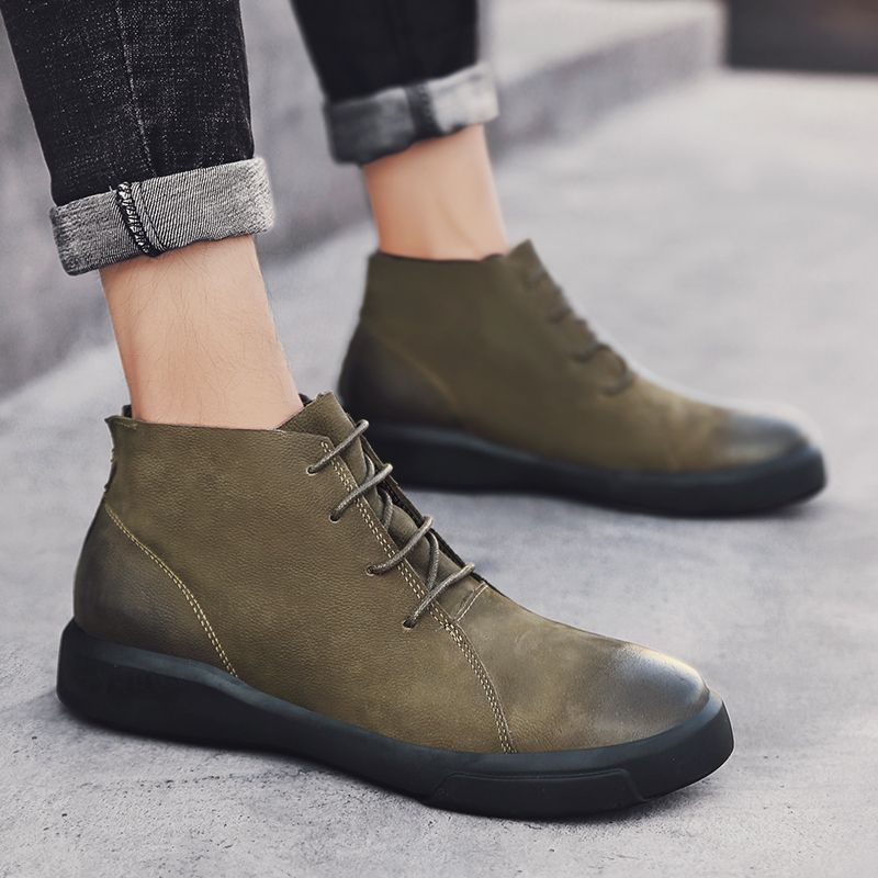 Oriol Heren Chukka Boots - Groen