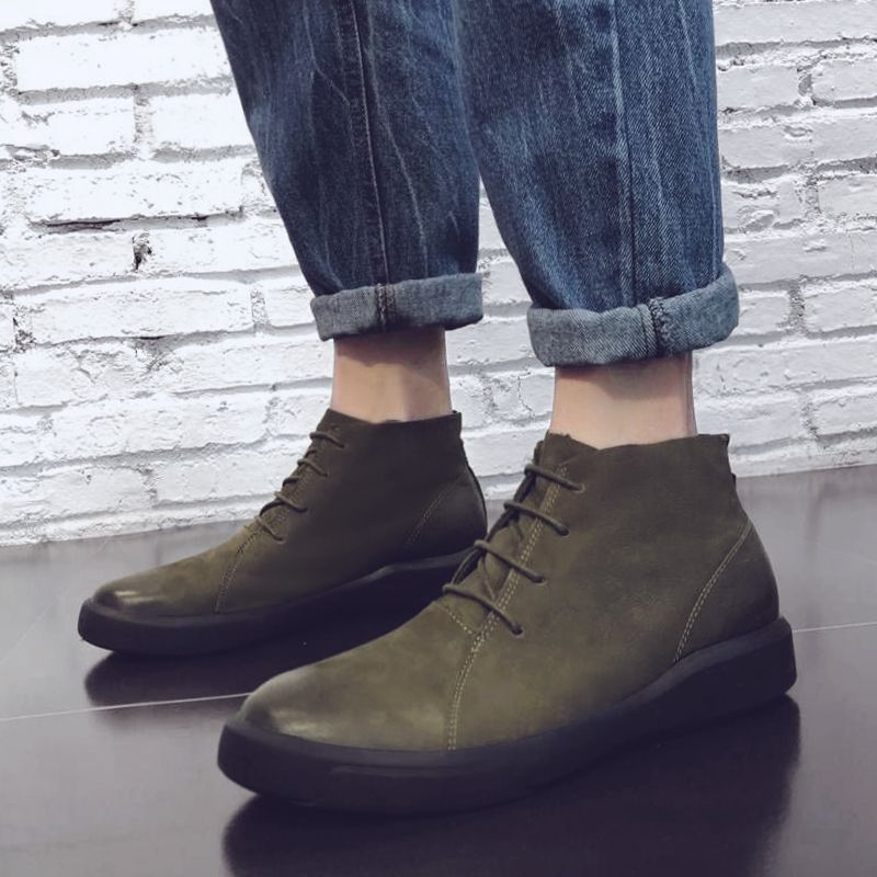 Oriol Heren Chukka Boots - Groen
