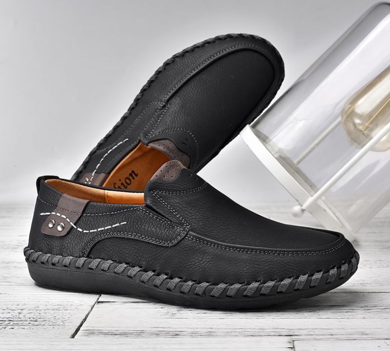 Oriol Heren Loafer Schoenen - Zwart