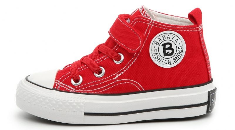 Orju Unisex Hoge Sneaker Voor Kinderen - Rood