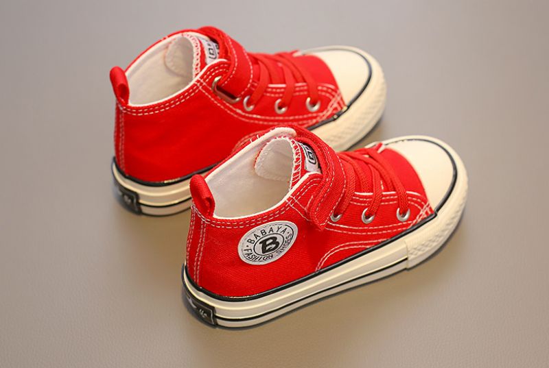 Orju Unisex Hoge Sneaker Voor Kinderen - Rood