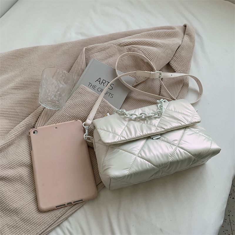 Orley Dames Luxe Handtas Met Ketting - Zwart