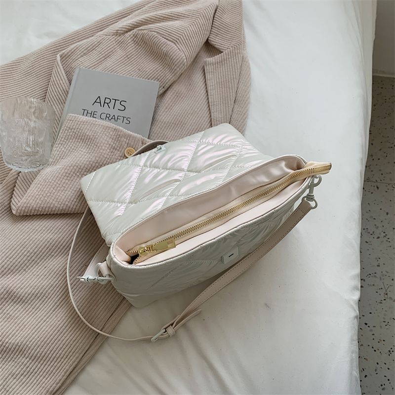 Orley Dames Luxe Handtas Met Ketting - Zwart