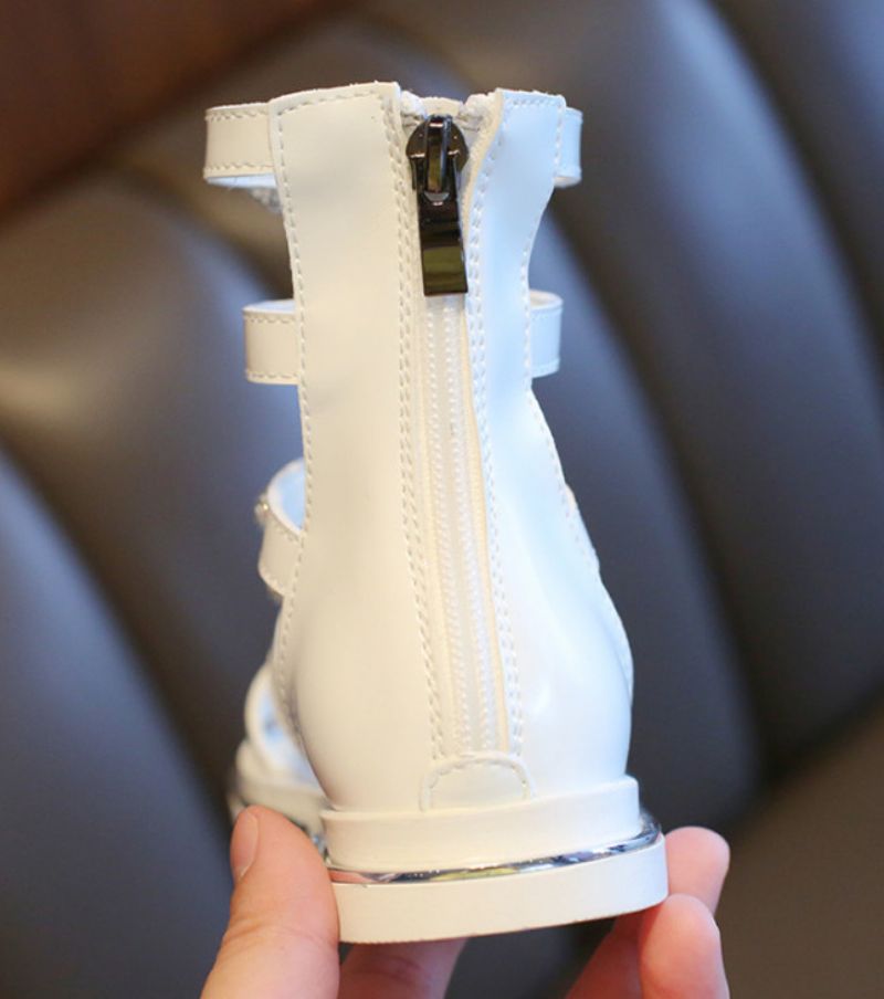 Orlin Gladiator Sandaal Voor Meisjes - Zwart