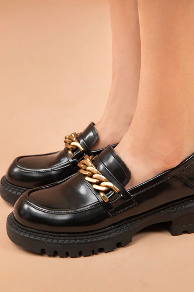 Ospina Dames Platform Schoenen - Zwart