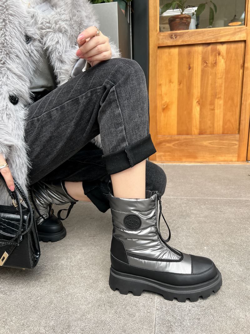 Osuna Dames Snow Platform Boots - Zilver