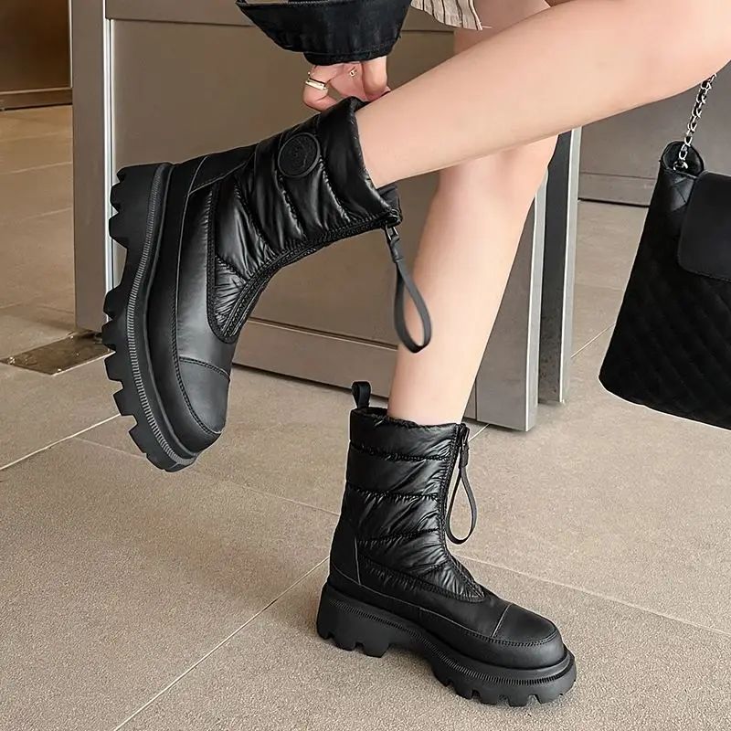 Osuna Dames Snow Platform Boots - Zilver