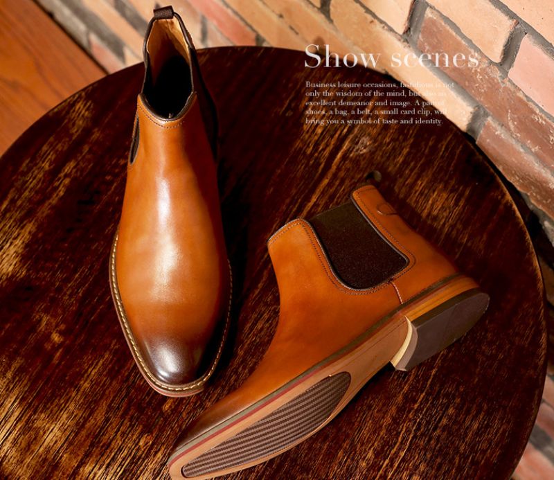 Osvald Heren Chelsea Boot - Bruin