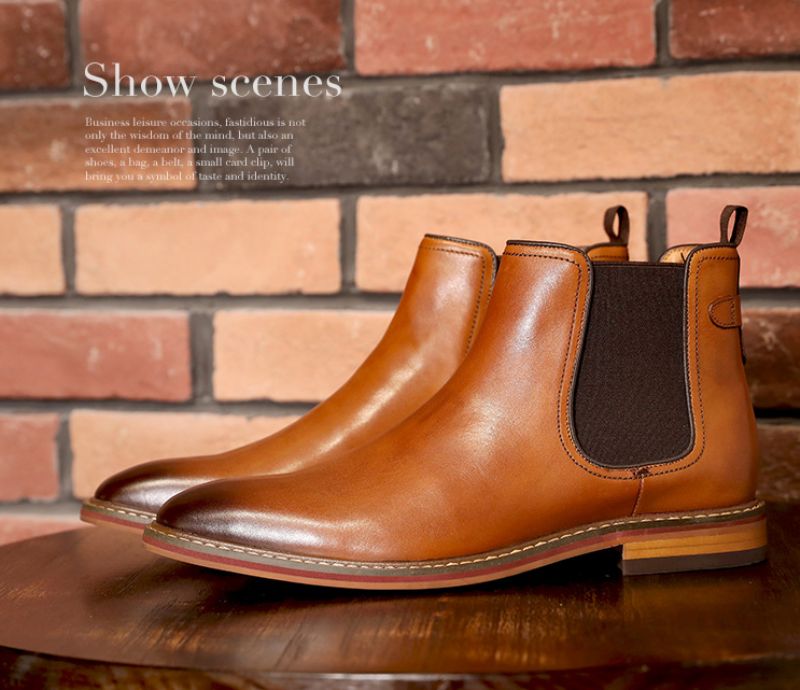 Osvald Heren Chelsea Boot - Bruin