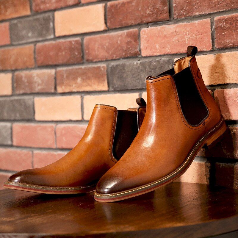 Osvald Heren Chelsea Boot - Bruin