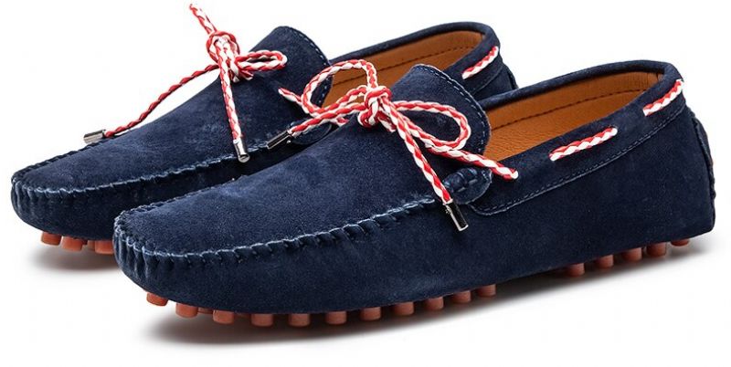 Oswaldo Heren Suède Leren Loafer - Khaki 1