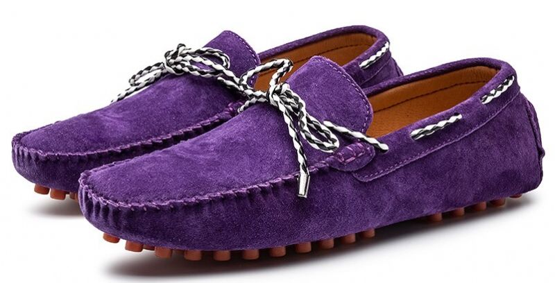 Oswaldo Heren Suède Leren Loafer - Khaki 1