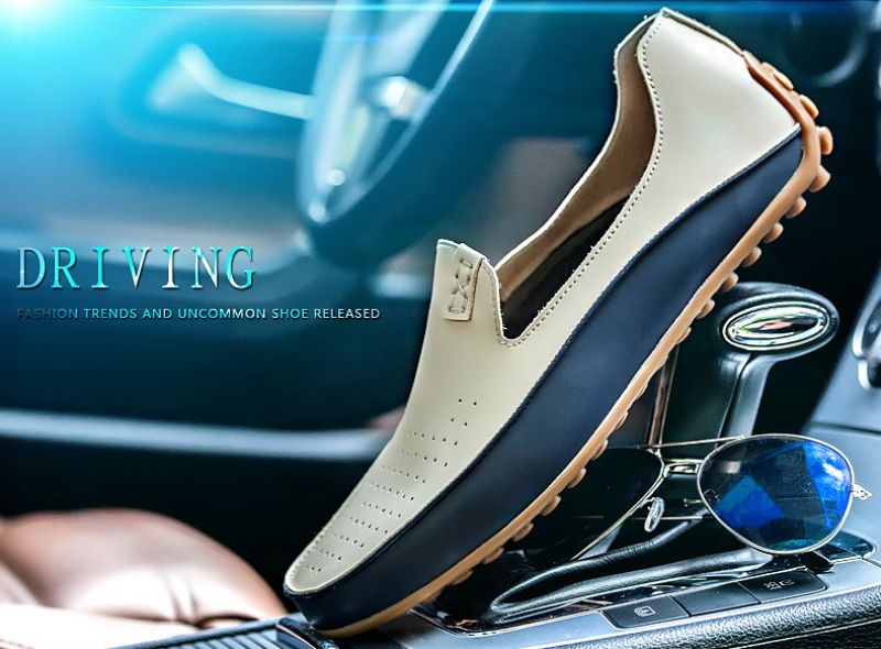 Otamendi Heren Loafers Casual Schoenen - Wit