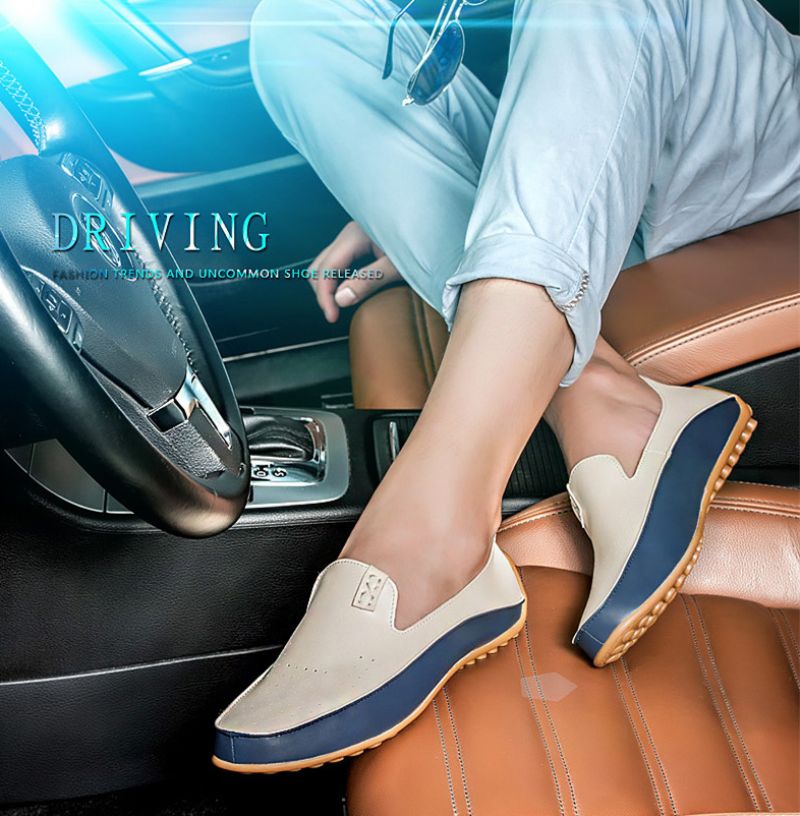 Otamendi Heren Loafers Casual Schoenen - Wit