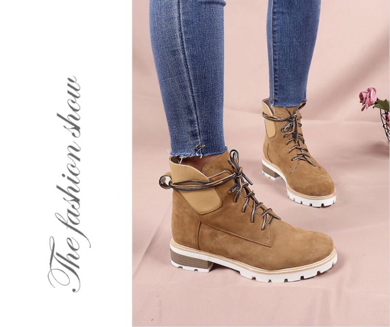 Otilia Booties Enkellengte - Bruin