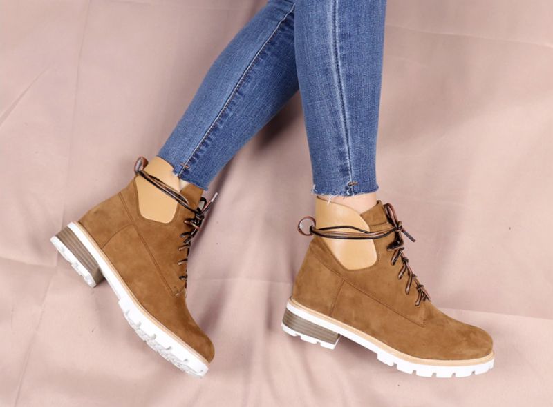 Otilia Booties Enkellengte - Bruin