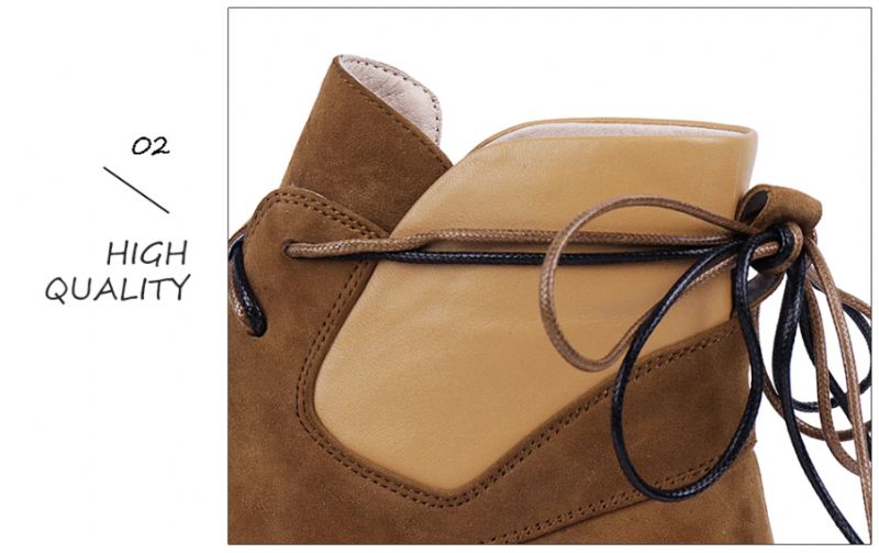 Otilia Booties Enkellengte - Bruin