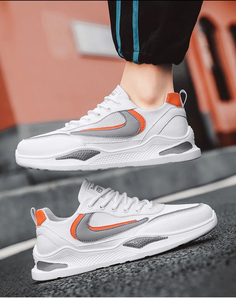 Owen Heren Mode Sneakers - Wit