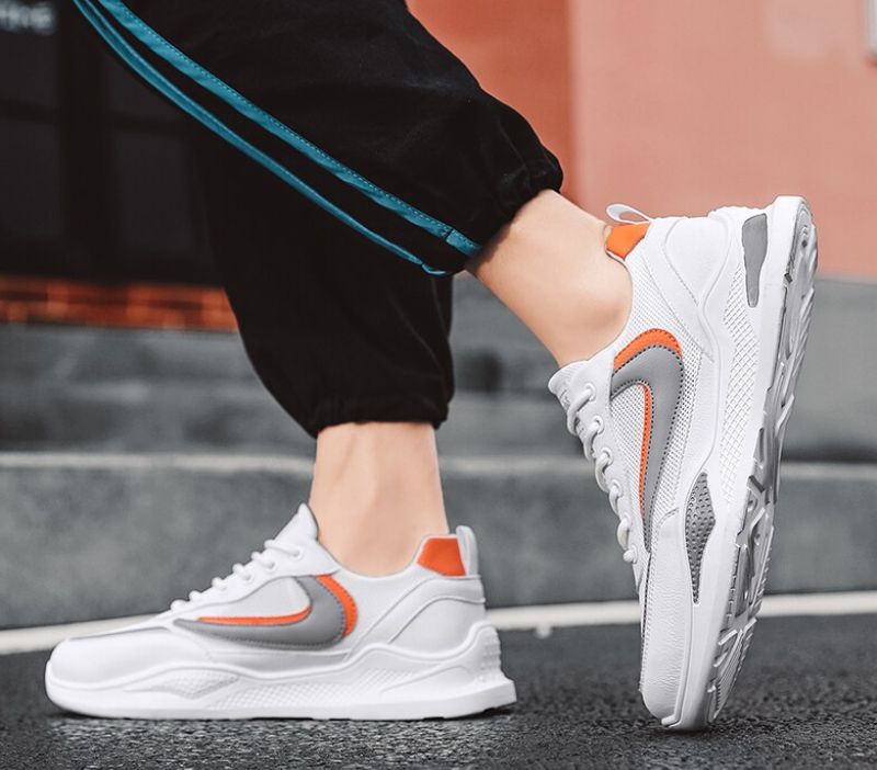 Owen Heren Mode Sneakers - Wit