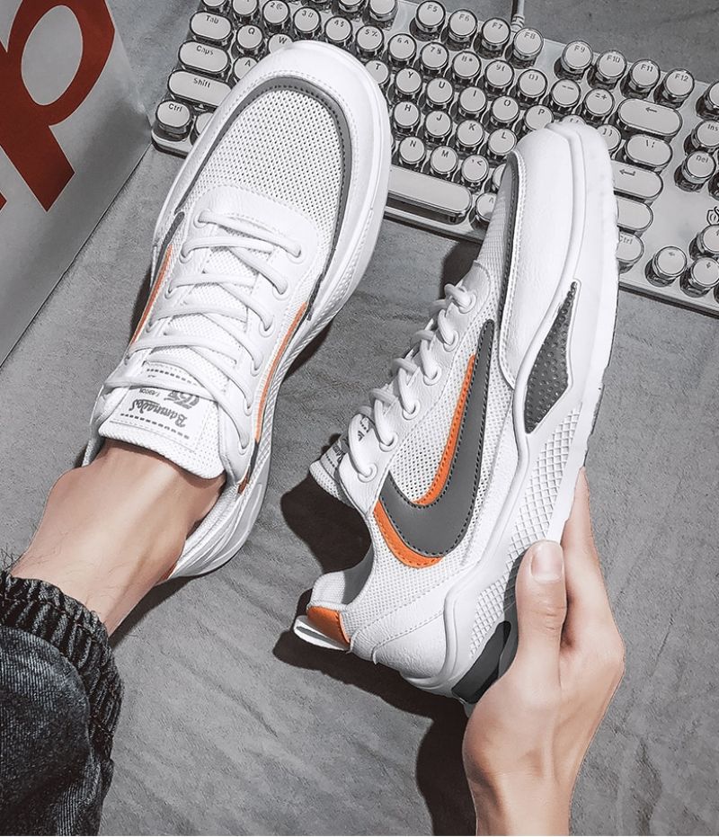 Owen Heren Mode Sneakers - Wit
