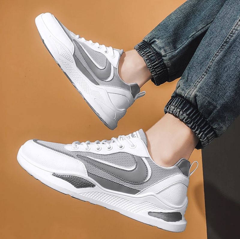 Owen Heren Mode Sneakers - Wit