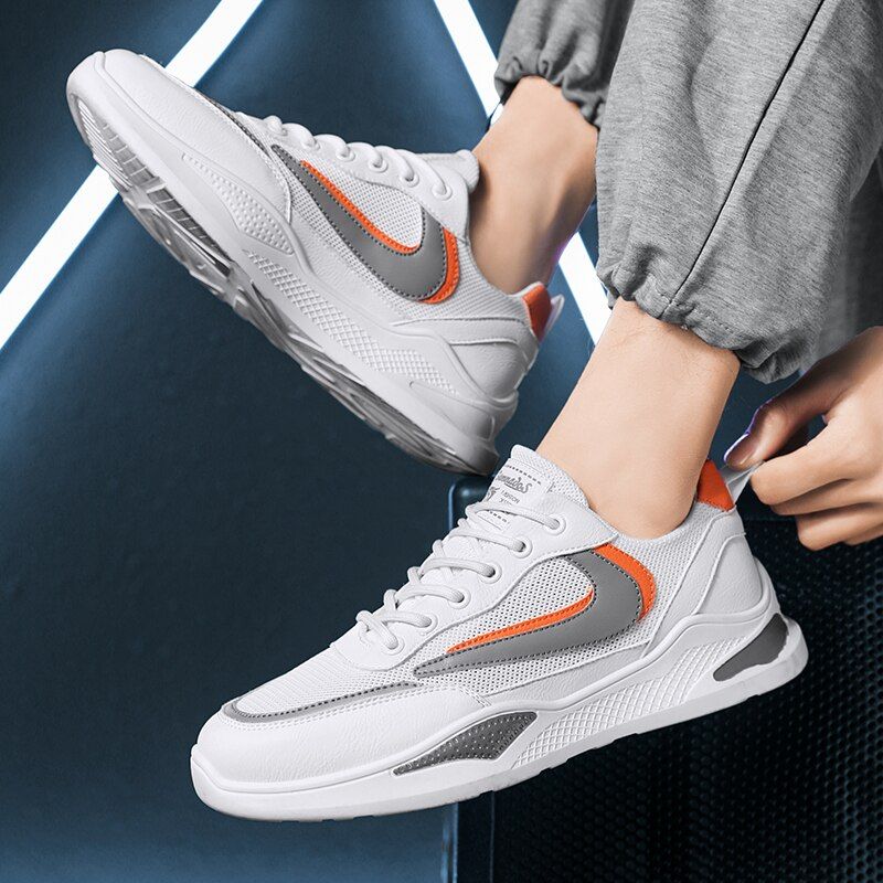 Owen Heren Mode Sneakers - Wit