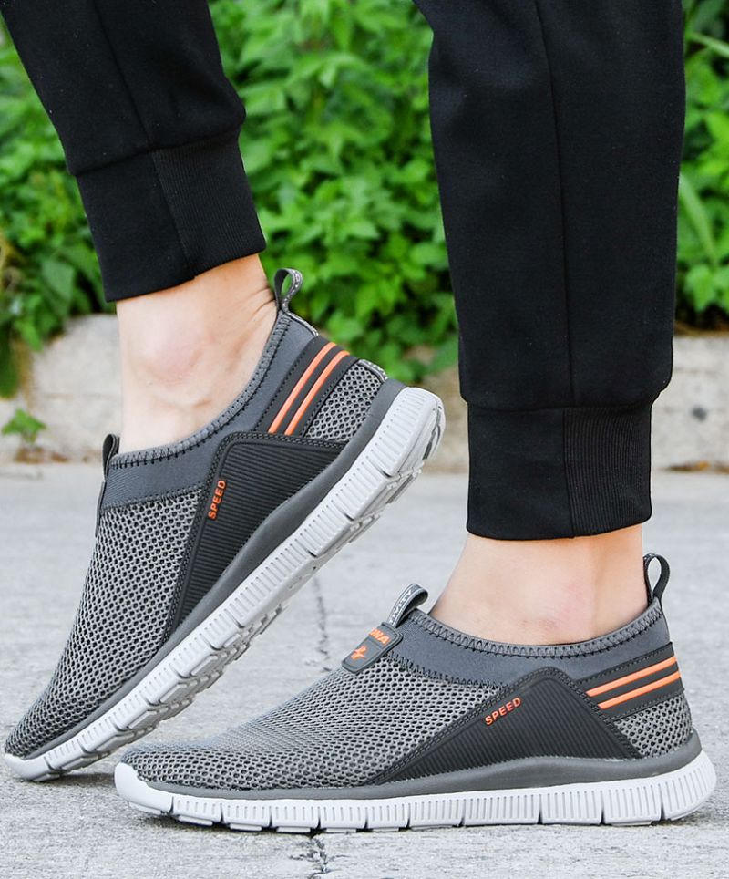 Ozio Heren Slip-on Sneaker - Zwart