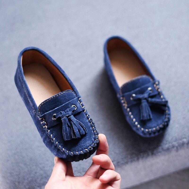 Pablo Jongens Loafer Schoenen - Blauw