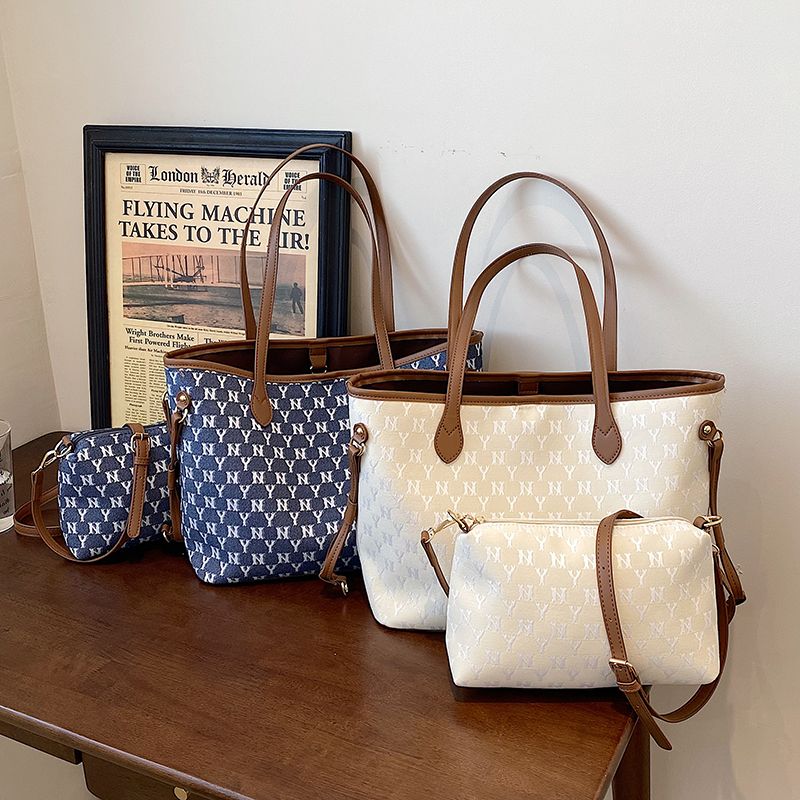 Pablos Handtas Met Grote Capaciteit Voor Dames - Blauw