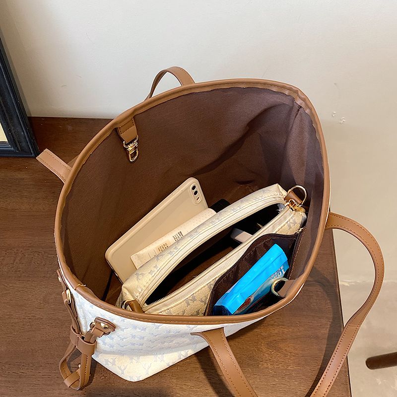Pablos Handtas Met Grote Capaciteit Voor Dames - Blauw