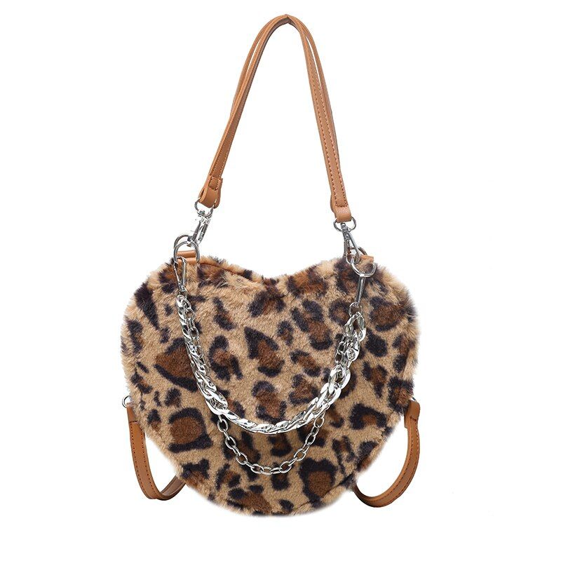 Paily Dames Kunstleren Crossbody Handtas - Bruin