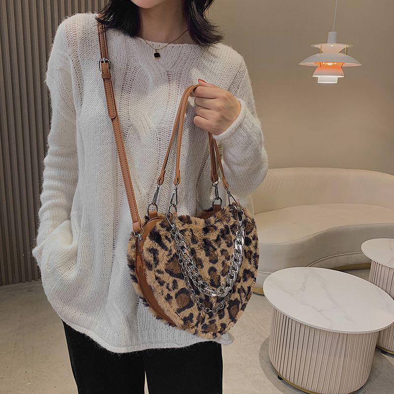 Paily Dames Kunstleren Crossbody Handtas - Bruin