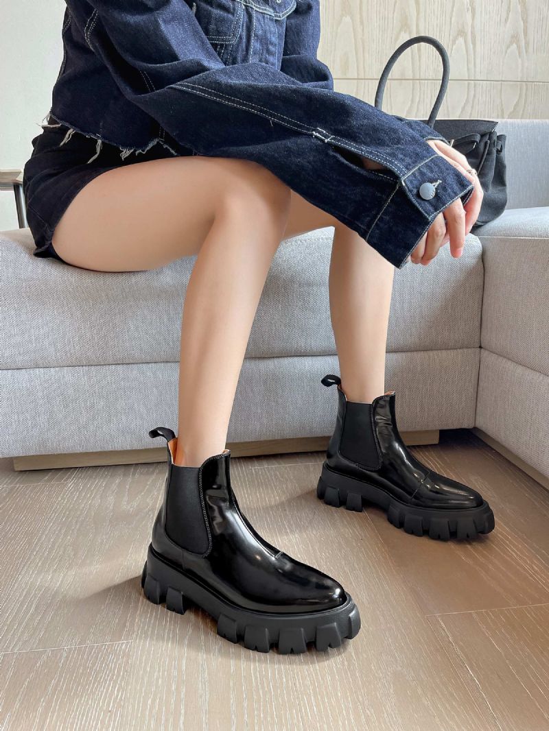 Palacios Dames Chelsea Boots - Zwart