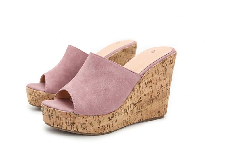Palmira Wedges - Zwart
