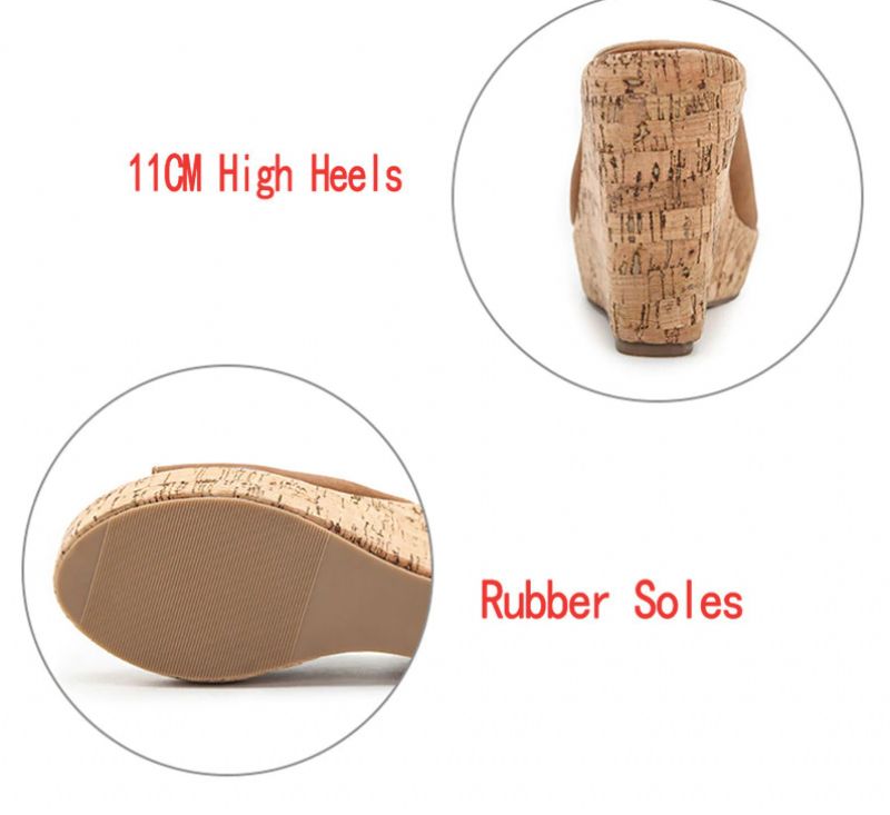 Palmira Wedges - Zwart