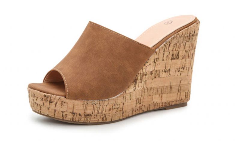 Palmira Wedges - Zwart