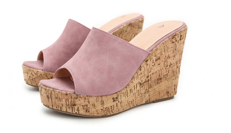 Palmira Wedges - Zwart
