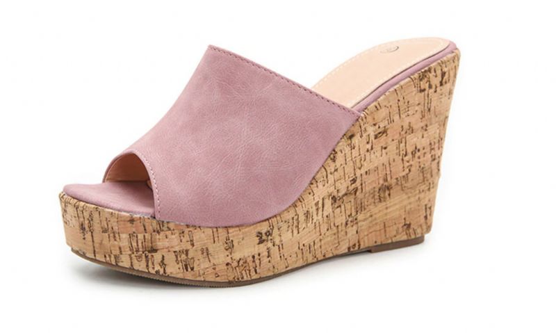 Palmira Wedges - Zwart