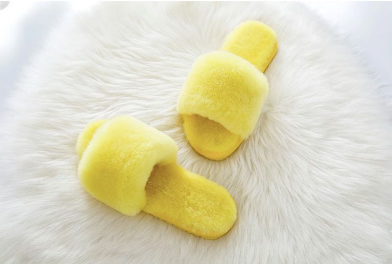 Pancha Dames Pantoffels Schoenen - DONKERROZE