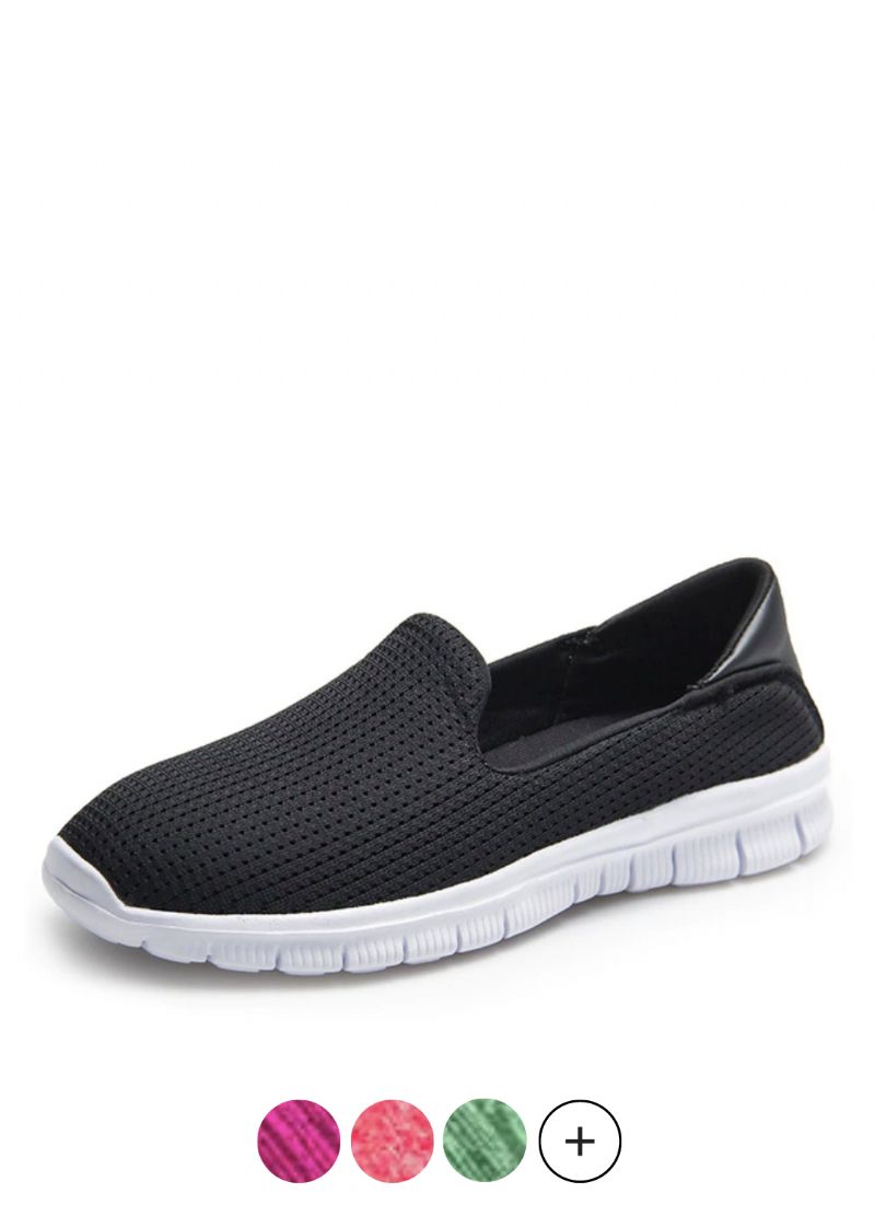 Panchita Dames Slip-on Zwarte Schoenen