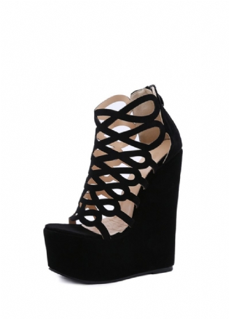 Paola Dames Wedge Sandaal