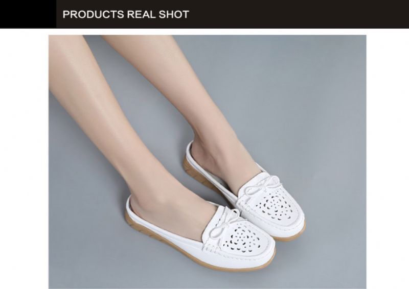 Papoila Loafers - Wit hol